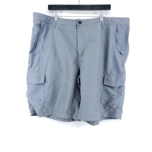 Magellan Cargo Shorts Men's Size 42 Gray Water Repellant